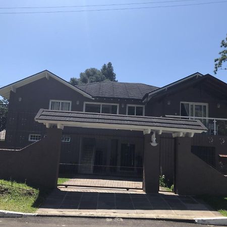 Casa Gramado Vista para o Vale - Parte Térrea Villa Esterno foto