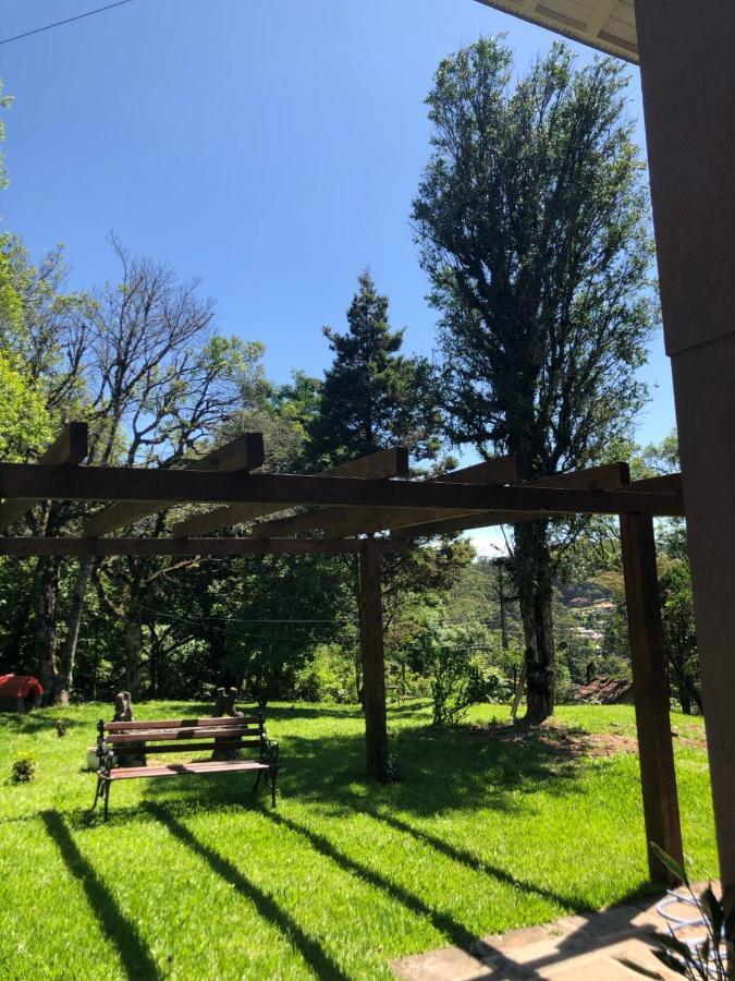 Casa Gramado Vista para o Vale - Parte Térrea Villa Esterno foto